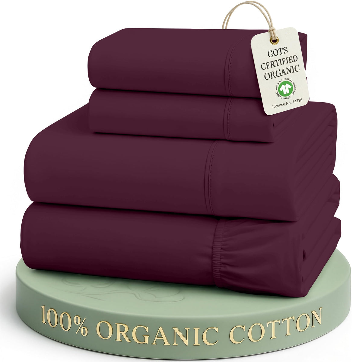Organic Cotton Cooling Deep Pocket Sheet Set