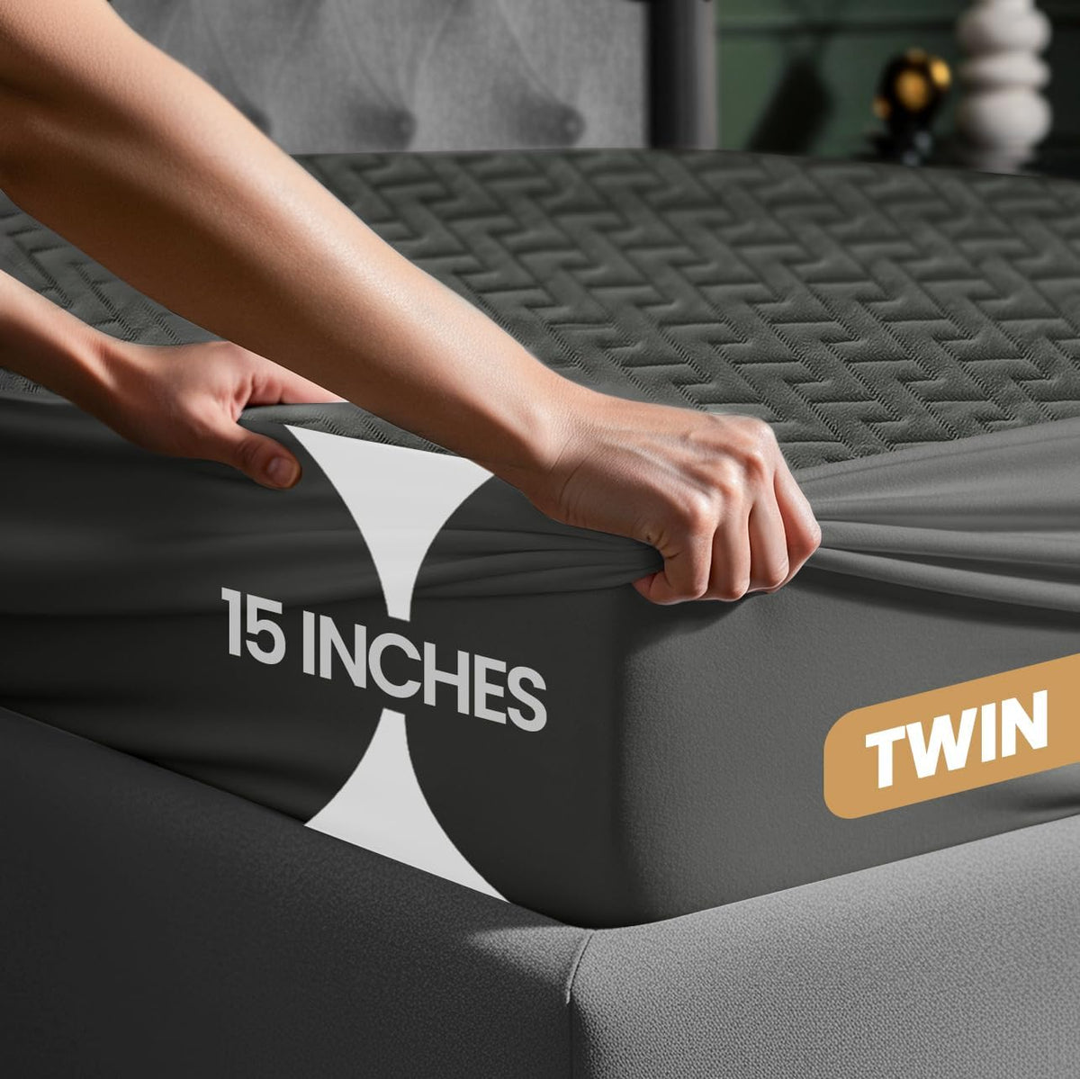 Waterproof Bamboo Viscose Mattress Protector