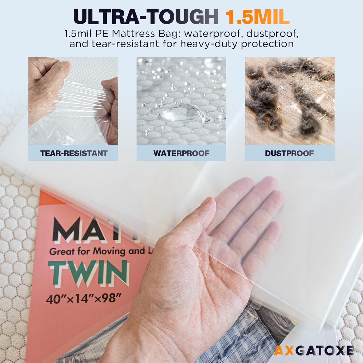 Waterproof Mattress Storage & Moving Bag