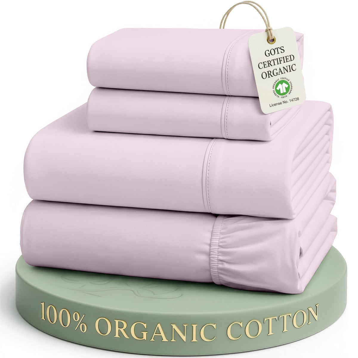 Organic Cotton Cooling Deep Pocket Sheet Set