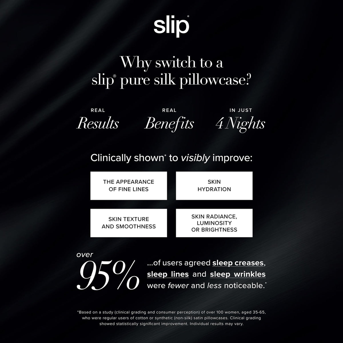 slip The Original Queen Pure Silk Pillow Cases