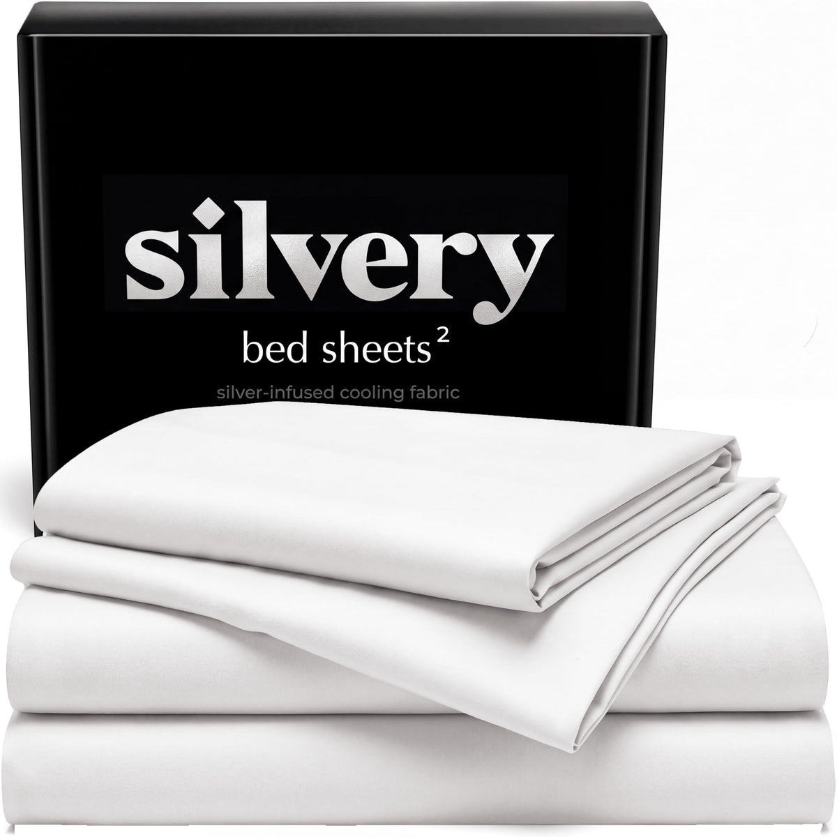 Silver-Infused Cooling Bed Sheet Set