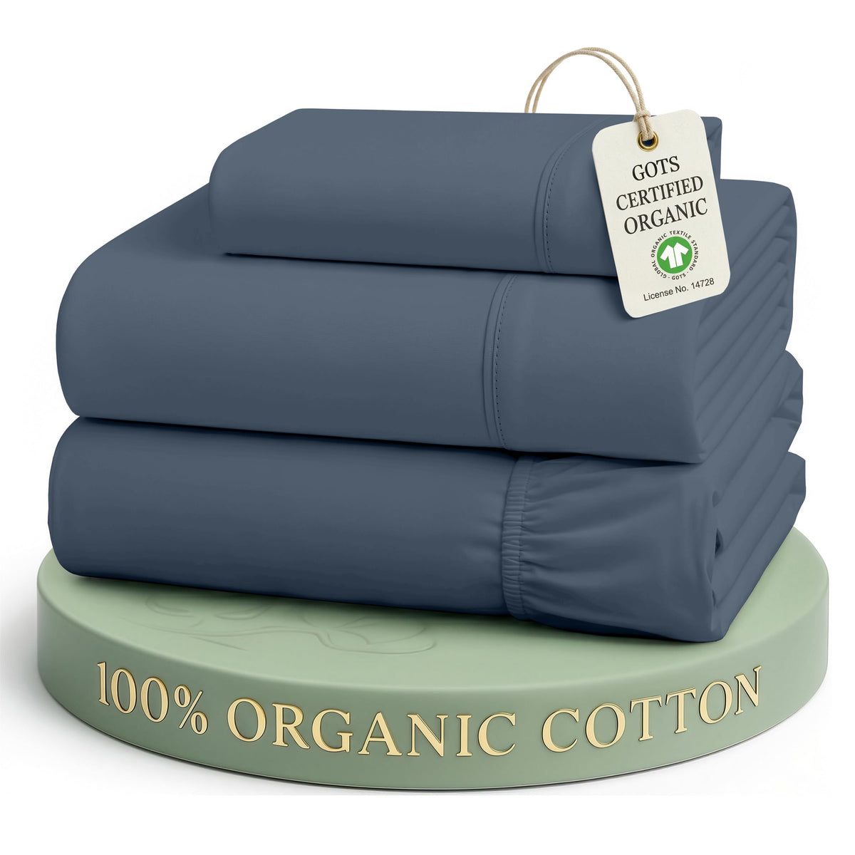Organic Cotton Cooling Deep Pocket Sheet Set