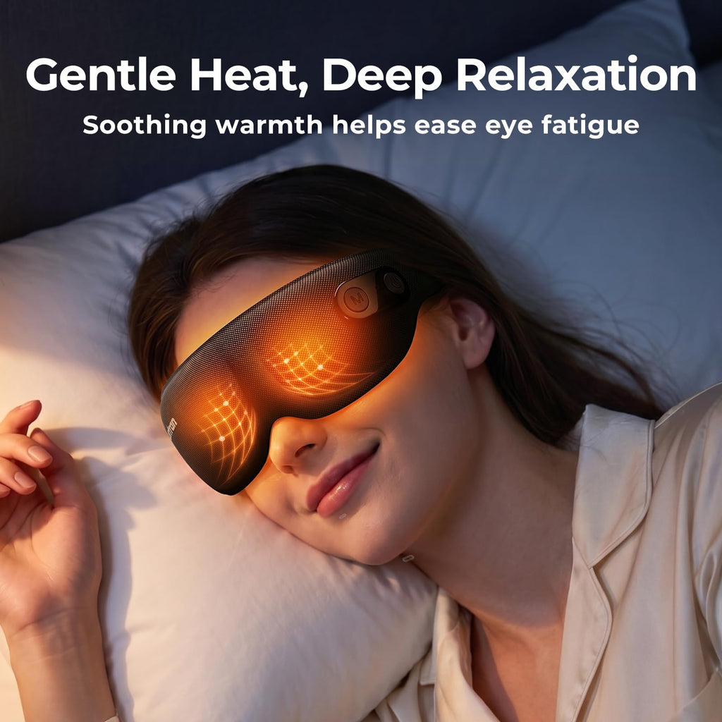 Bluetooth Heated Rechargeable Sleep Mask