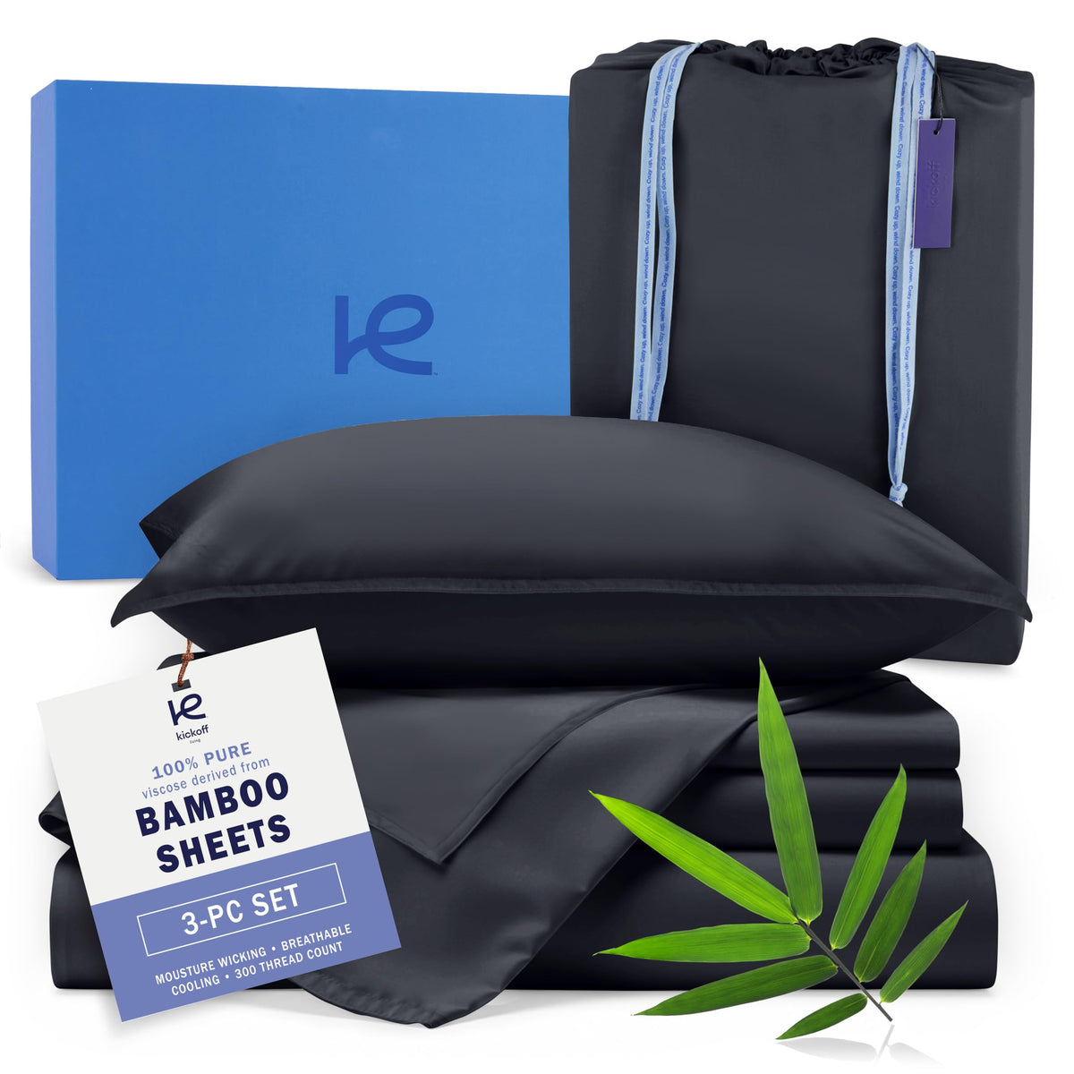 Organic Bamboo Viscose Cooling Sheet Set