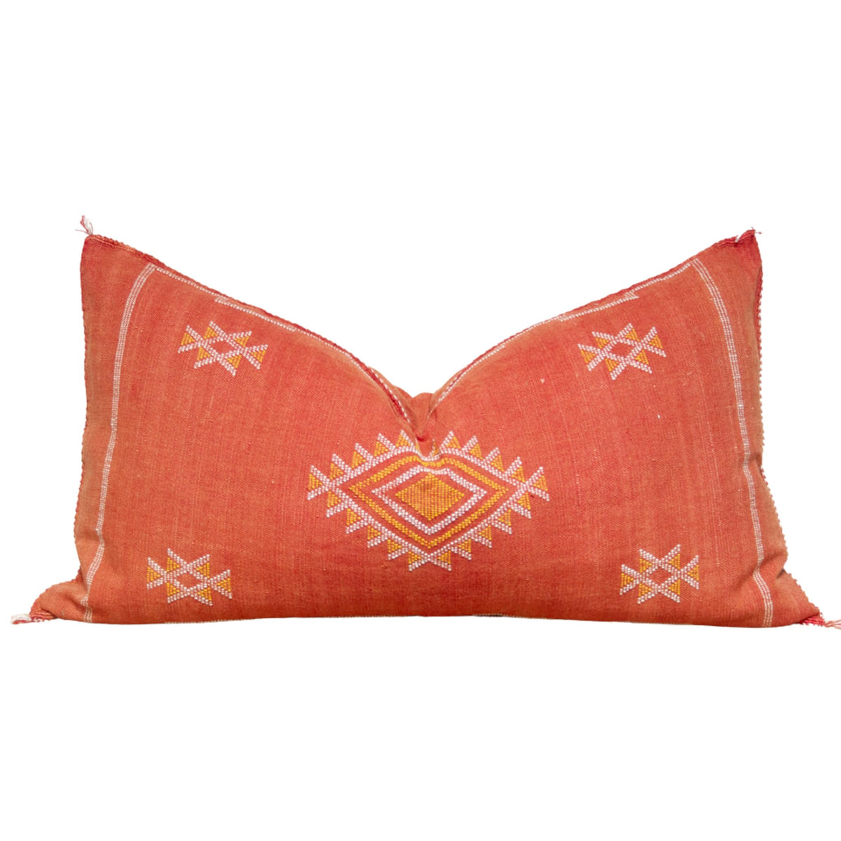 Moroccan Cactus Silk Lumbar Pillow