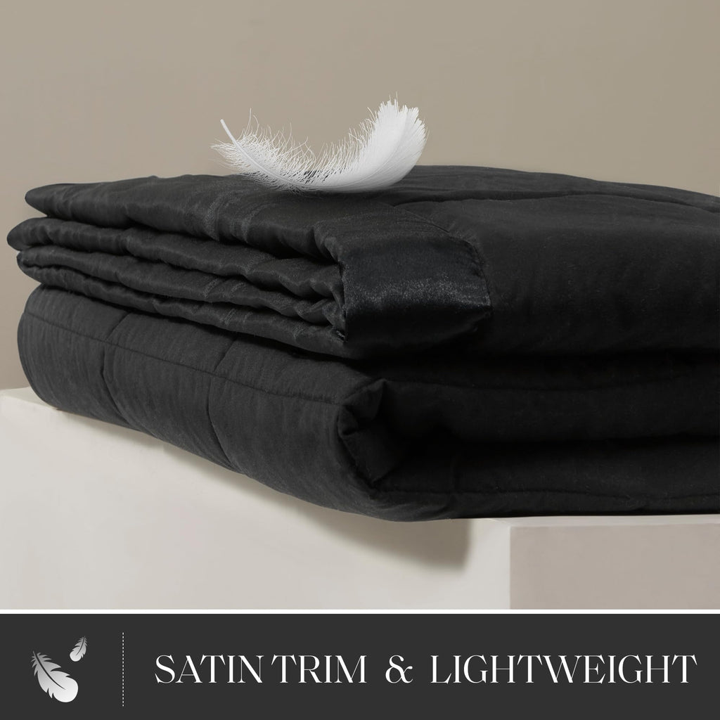 Down Alternative Queen Blanket with Satin Trim
