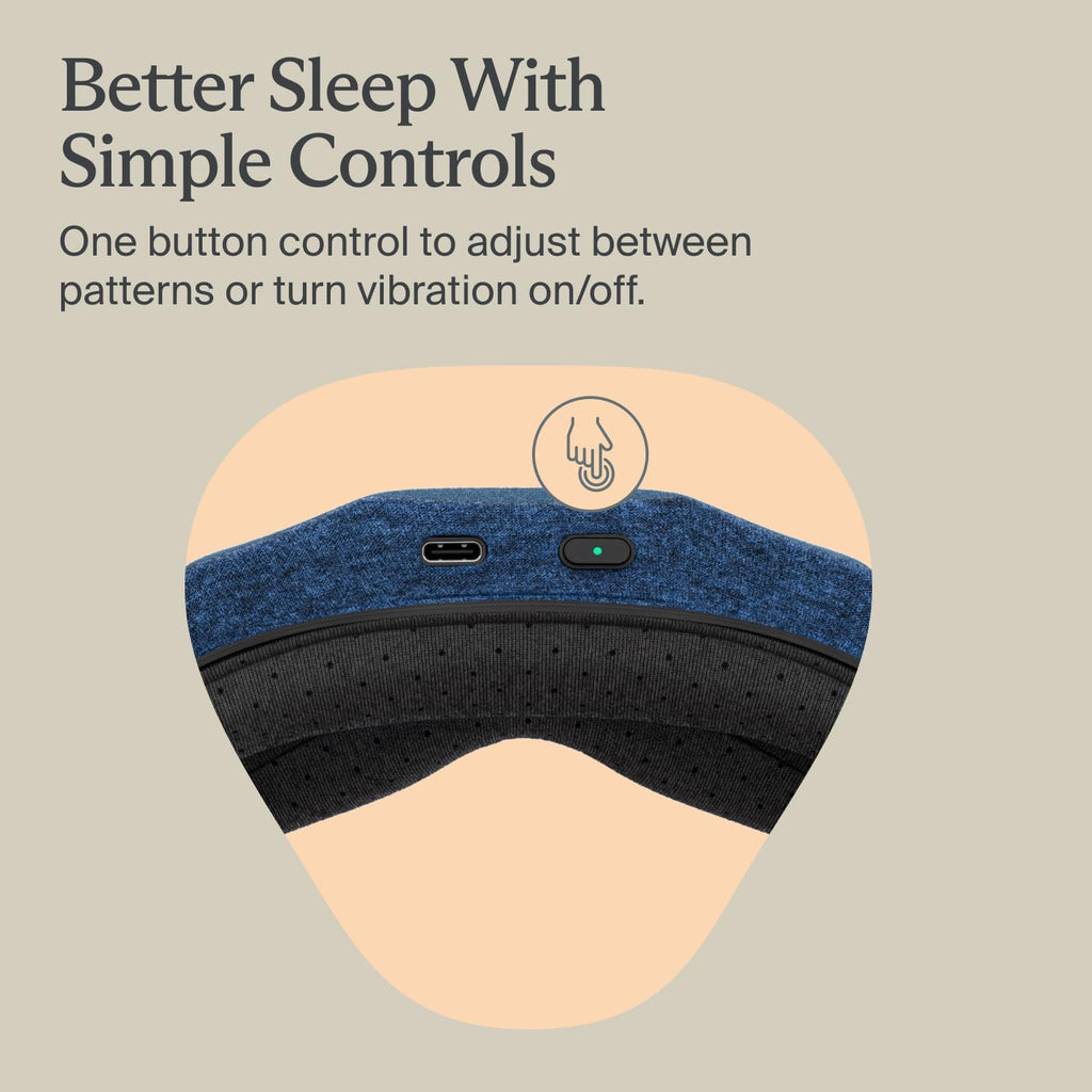 Blackout Vibrating Massage Sleep Mask