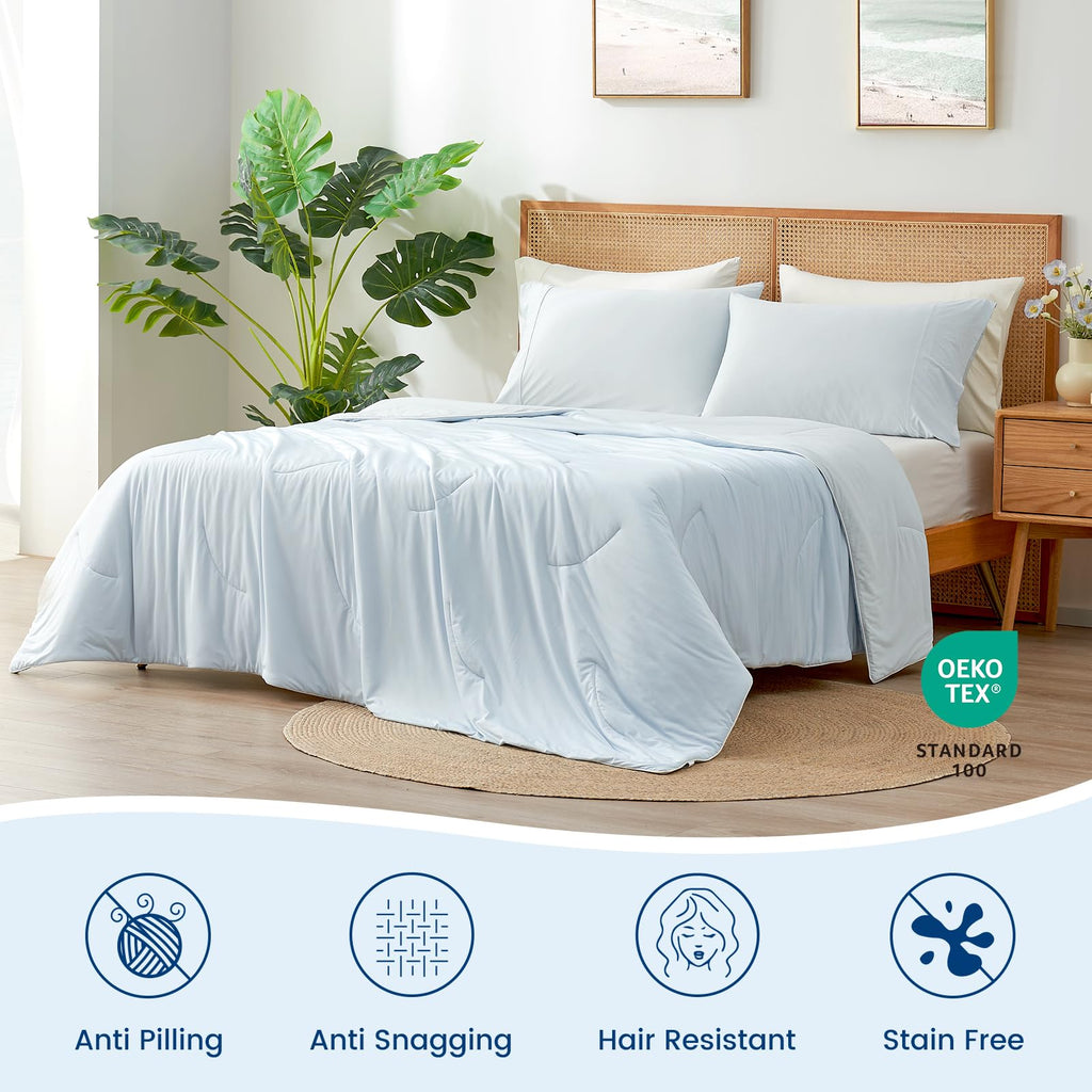 Dual-Sided Cooling Twin Comforter