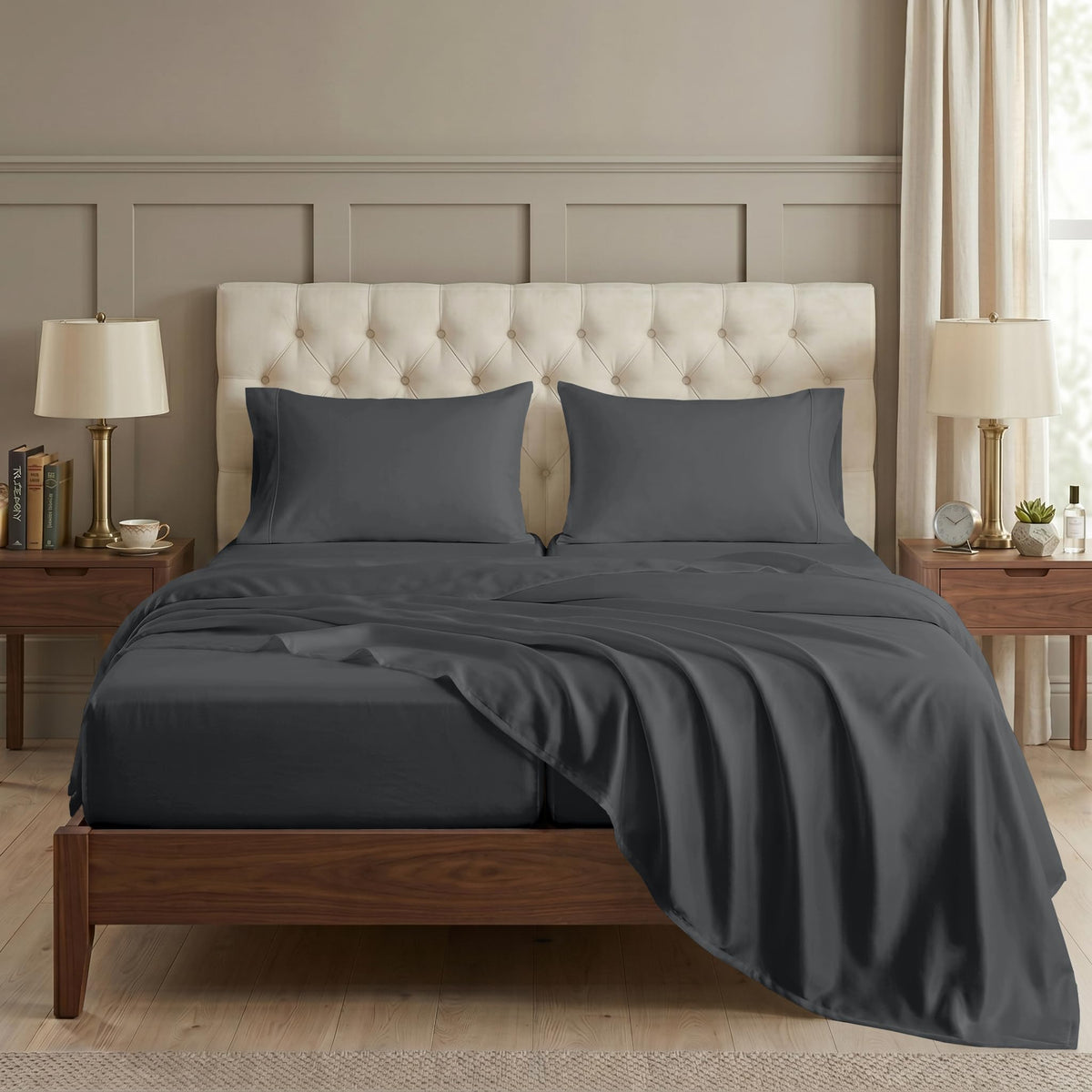 1000 Thread Count Egyptian Cotton Deep Pocket Sheet Set