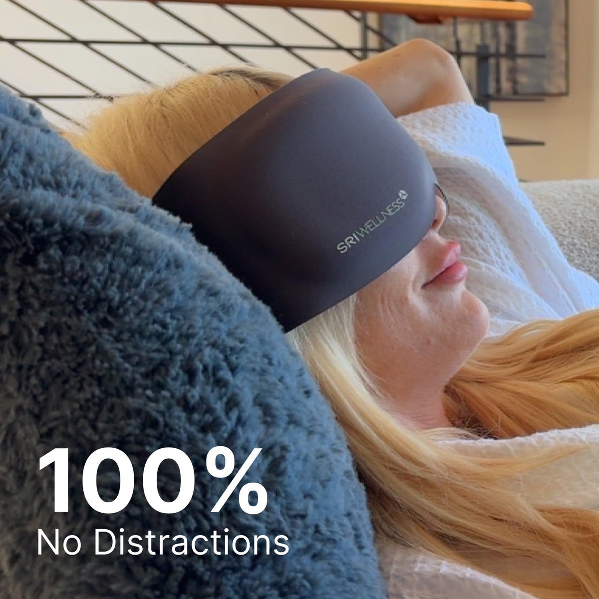 3D Contoured Weighted Sleep Mask