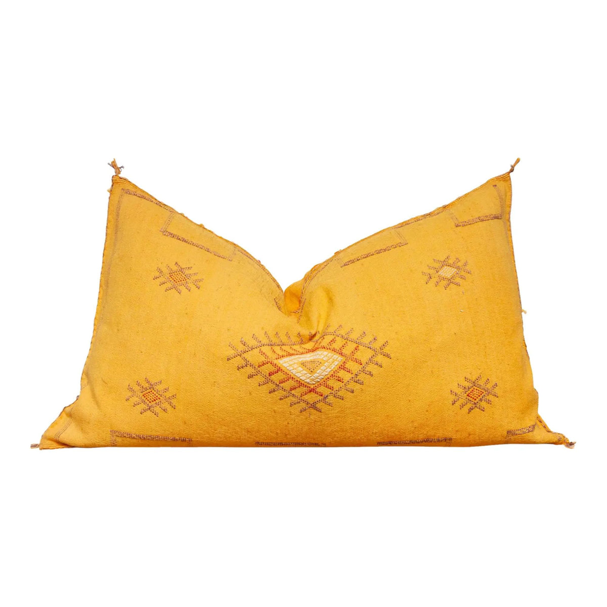 Moroccan Cactus Silk Lumbar Pillow