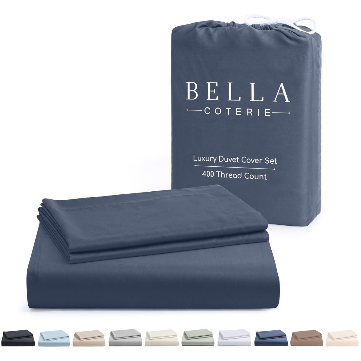 Bella Coterie | Luxury Bamboo Viscose Duvet Cover Set