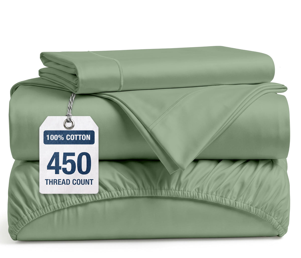 100% Cotton Sateen 500TC Sheet Set - Moonstruck