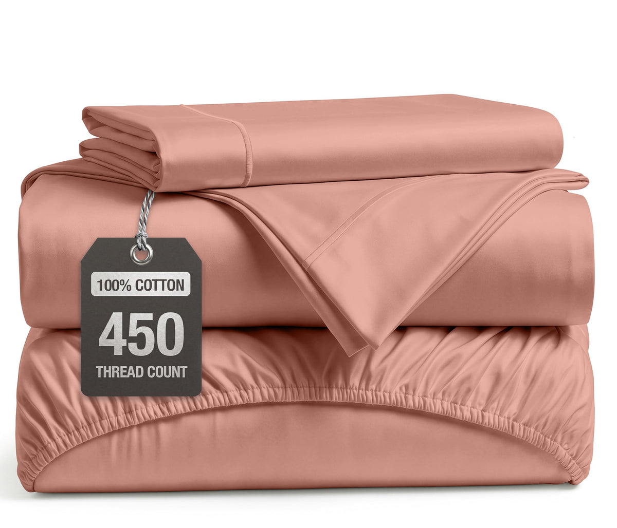 100% Cotton Sateen 500TC Sheet Set - Moonstruck