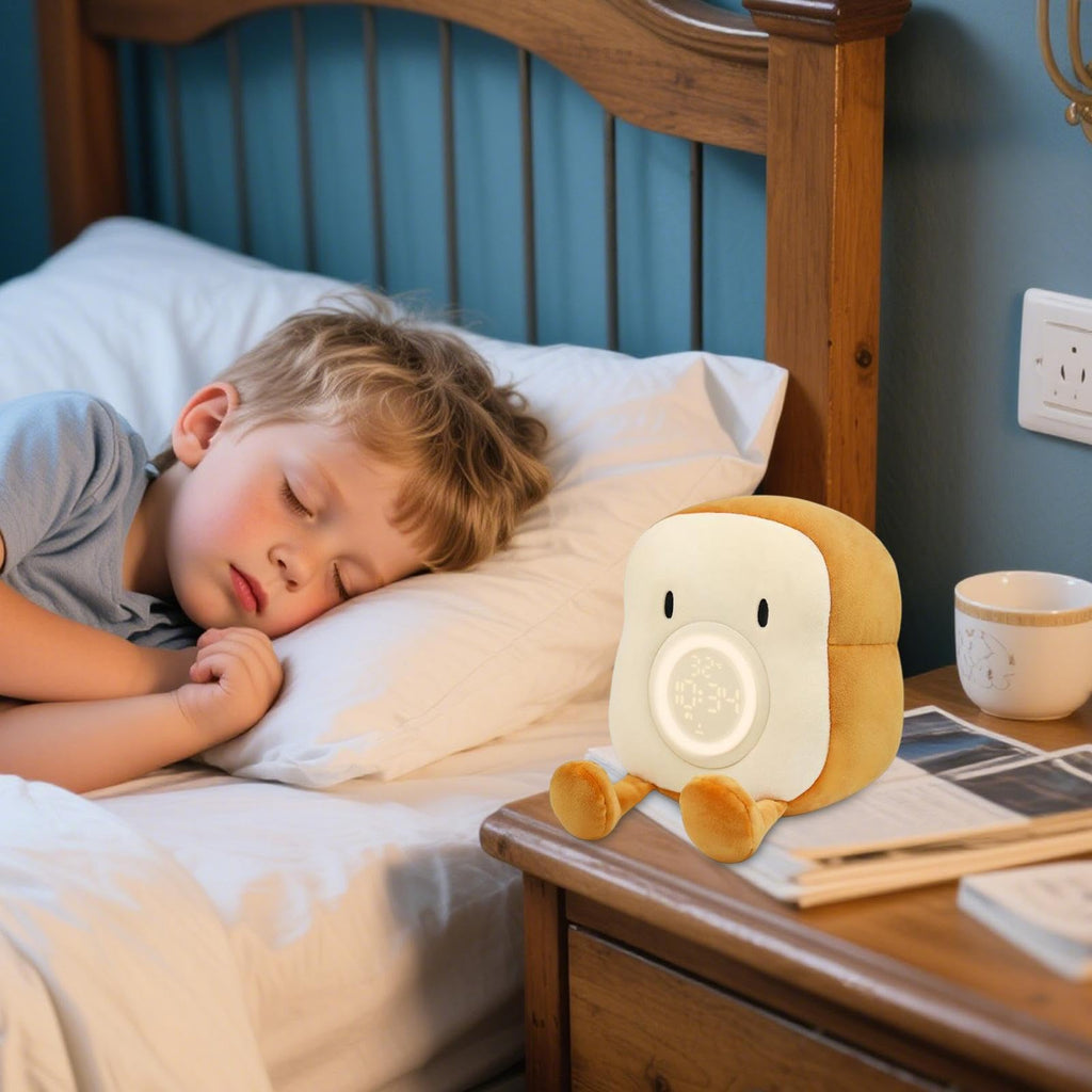 Toaster Lamp Multifunctional Plush Rechargeable Timer