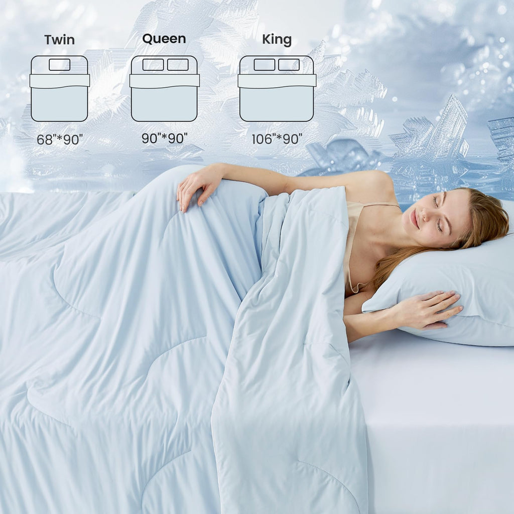 Dual-Sided Cooling Twin Comforter