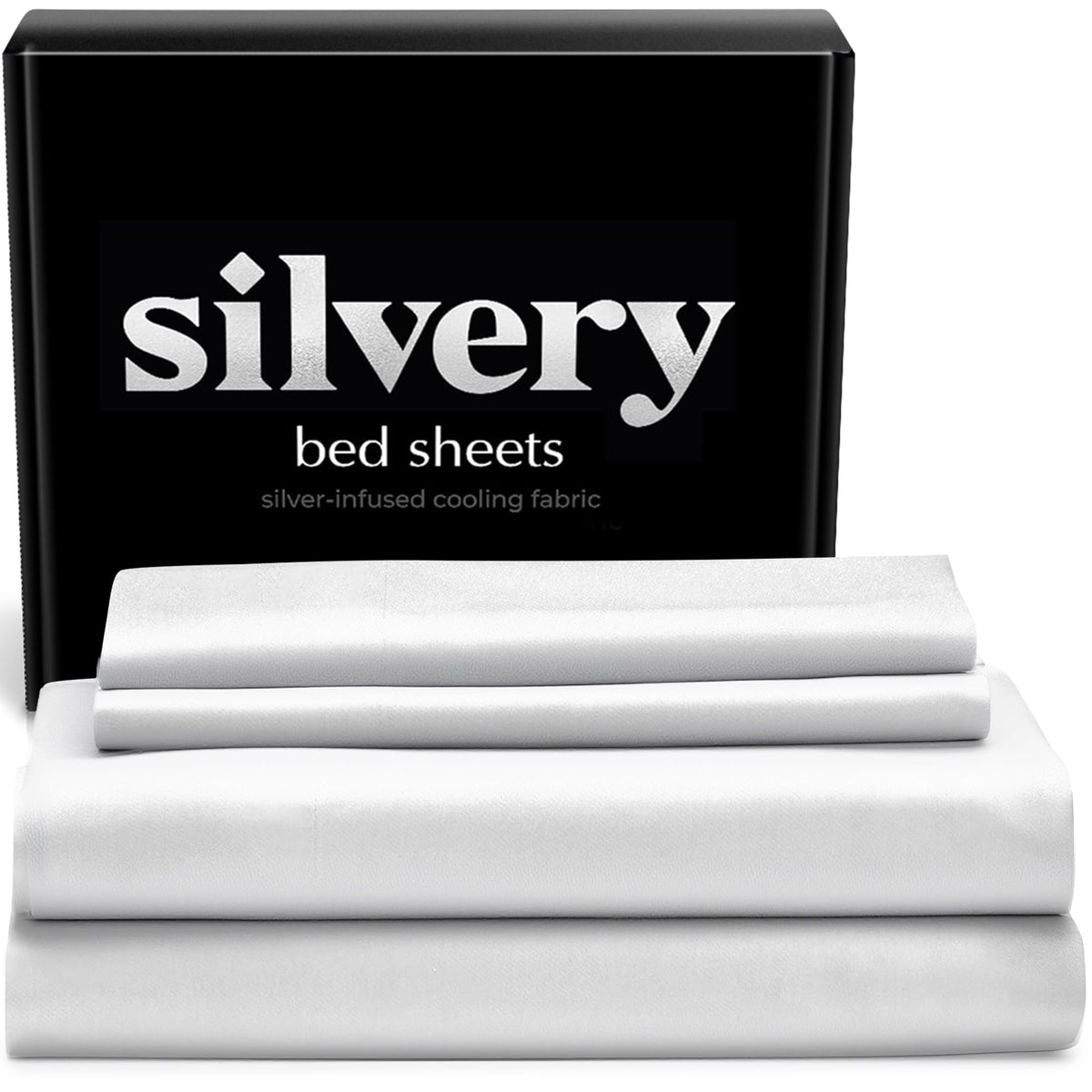 Silver-Infused Cooling Bed Sheet Set
