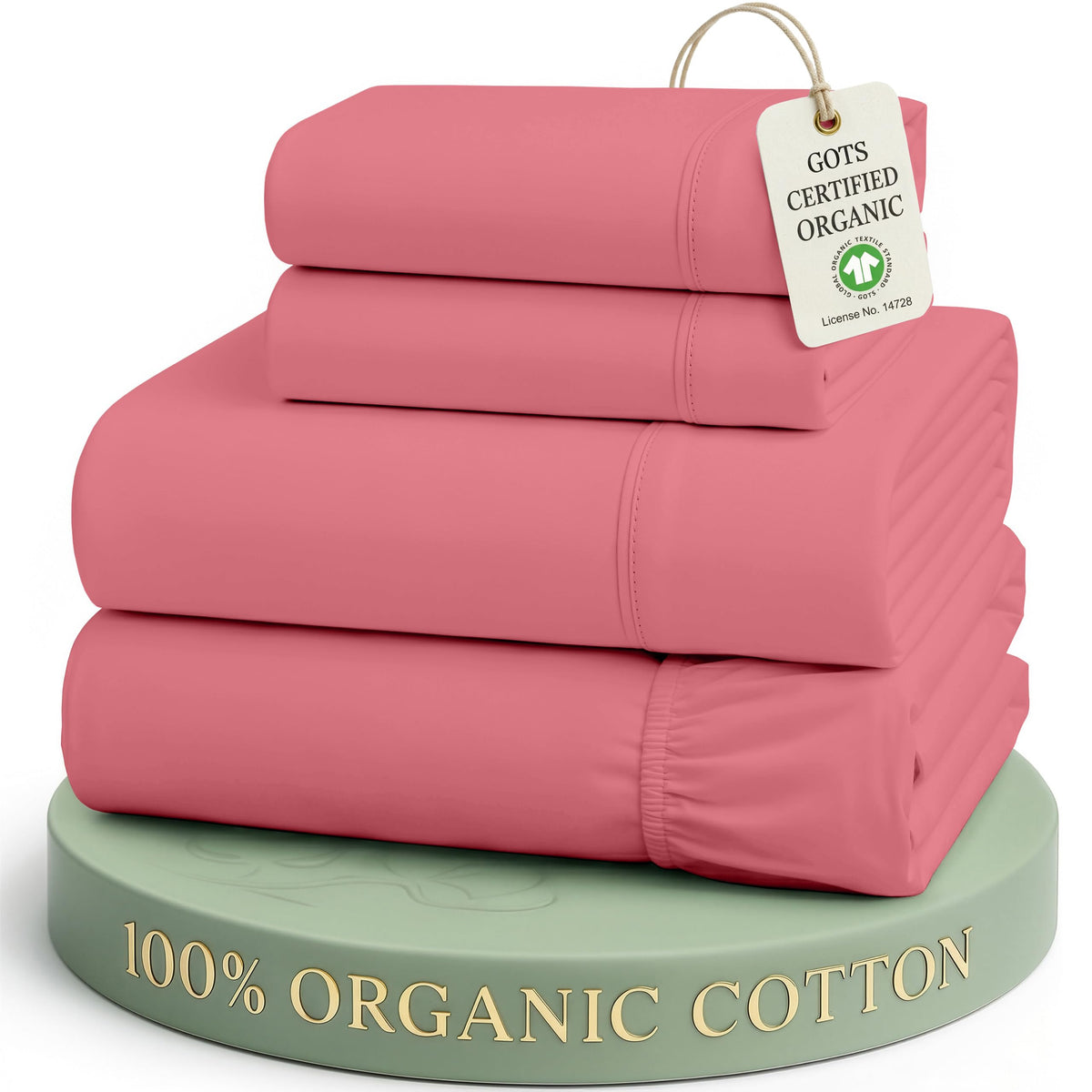Organic Cotton Cooling Deep Pocket Sheet Set