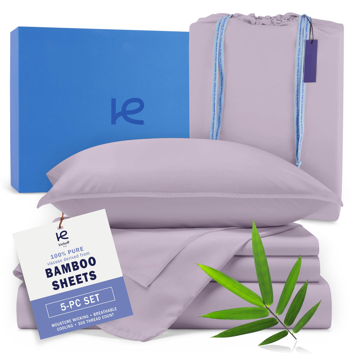 Organic Bamboo Viscose Cooling Sheet Set