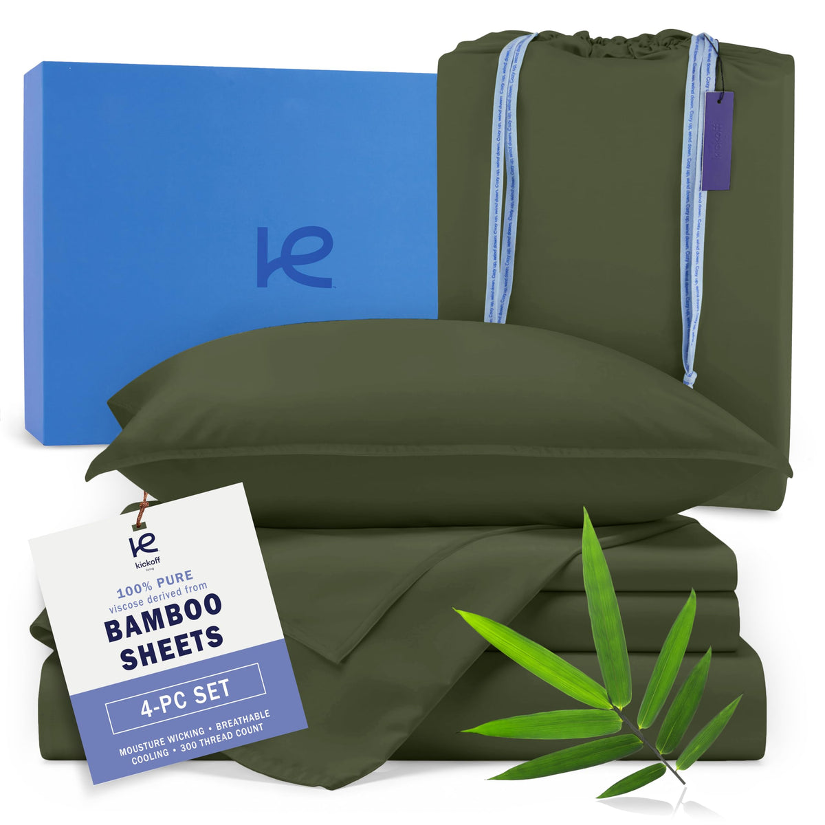 Organic Bamboo Viscose Cooling Sheet Set