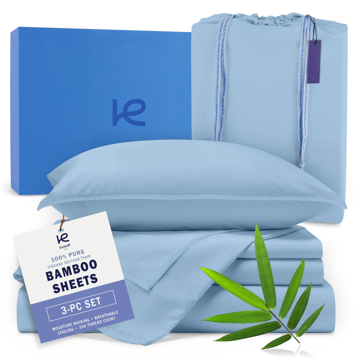 Organic Bamboo Viscose Cooling Sheet Set