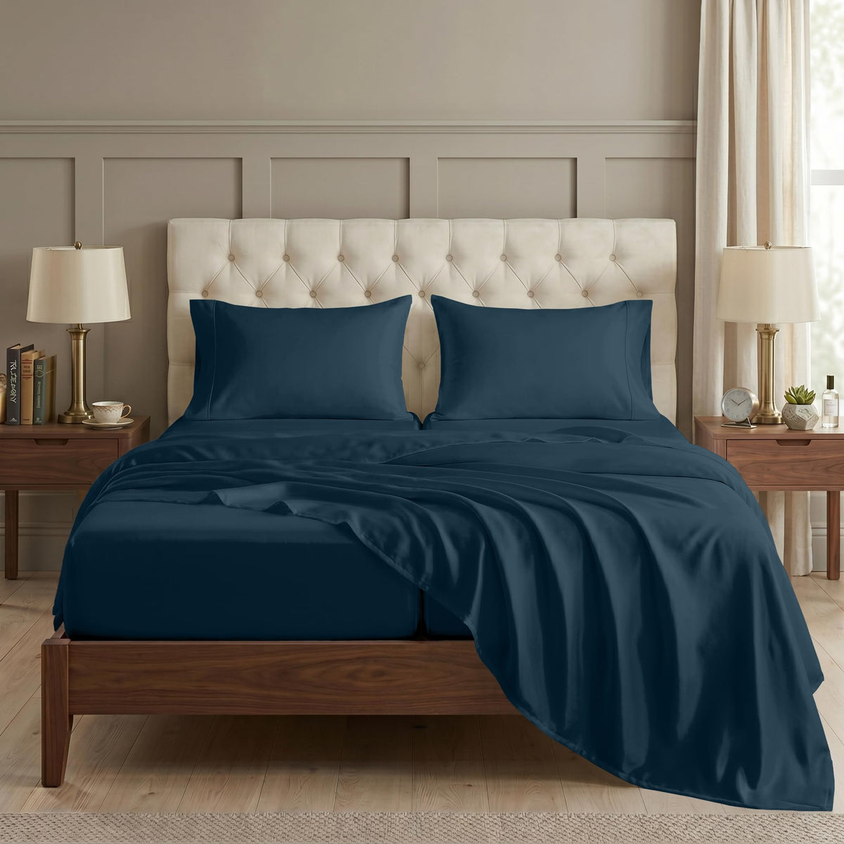 1000 Thread Count Egyptian Cotton Deep Pocket Sheet Set