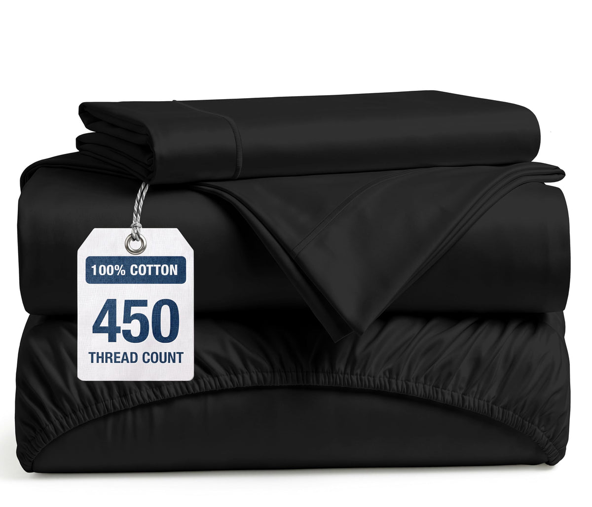 100% Cotton Sateen 500TC Sheet Set - Moonstruck