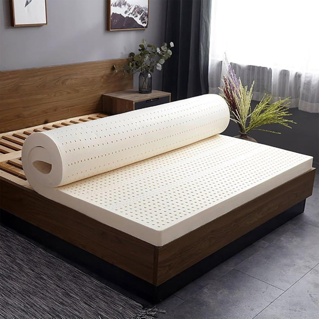 4" Natural Latex Mattress Topper 200 × 200 cm