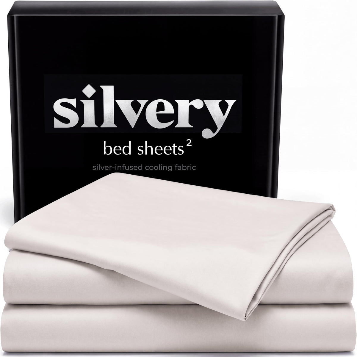 Silver-Infused Cooling Bed Sheet Set