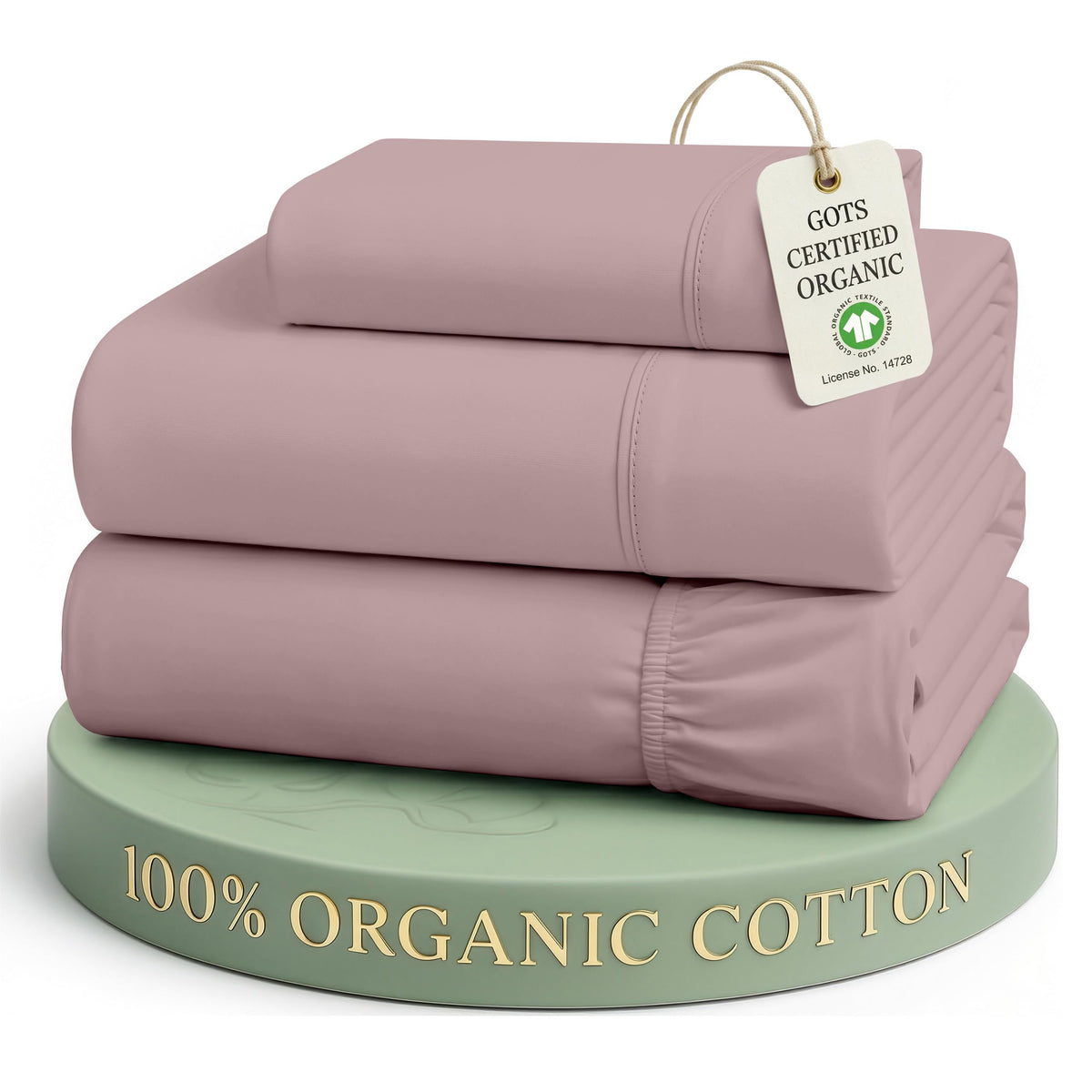 Organic Cotton Cooling Deep Pocket Sheet Set