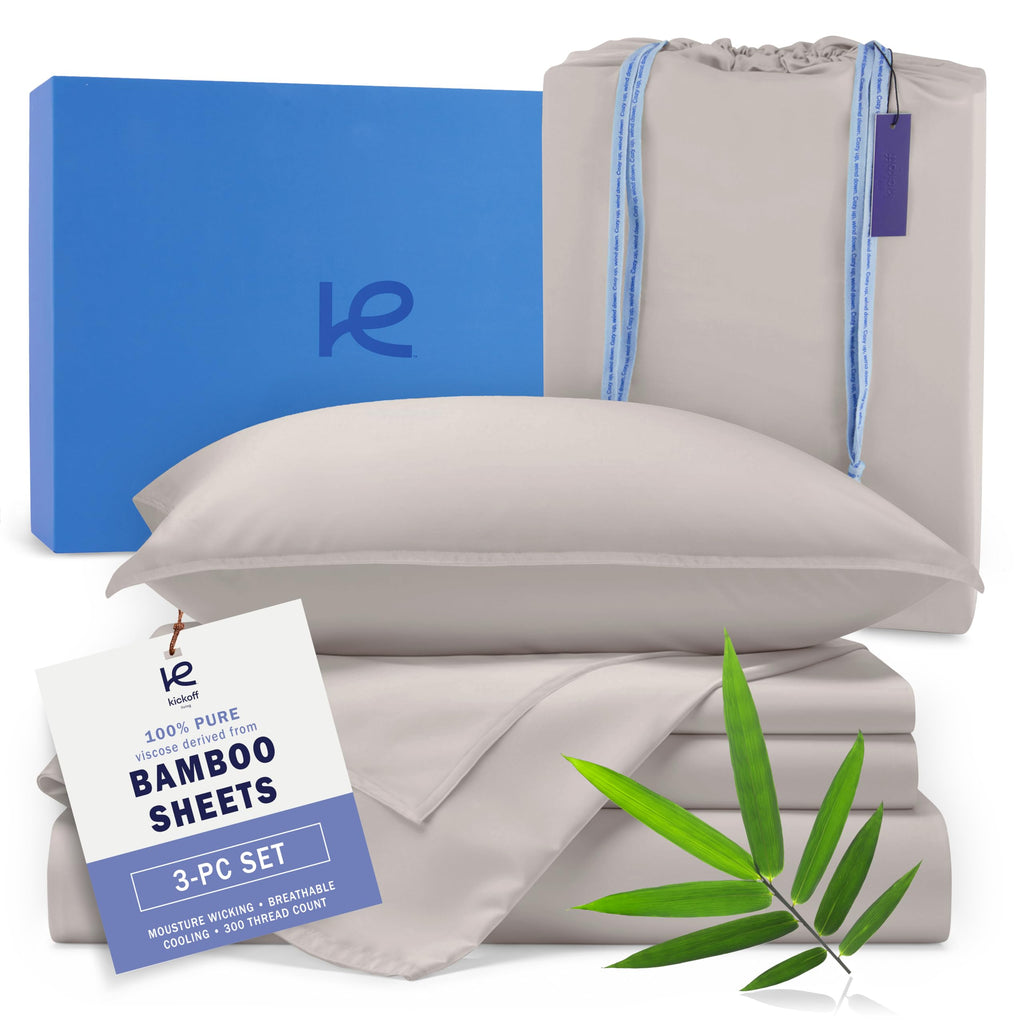 Organic Bamboo Viscose Cooling Sheet Set