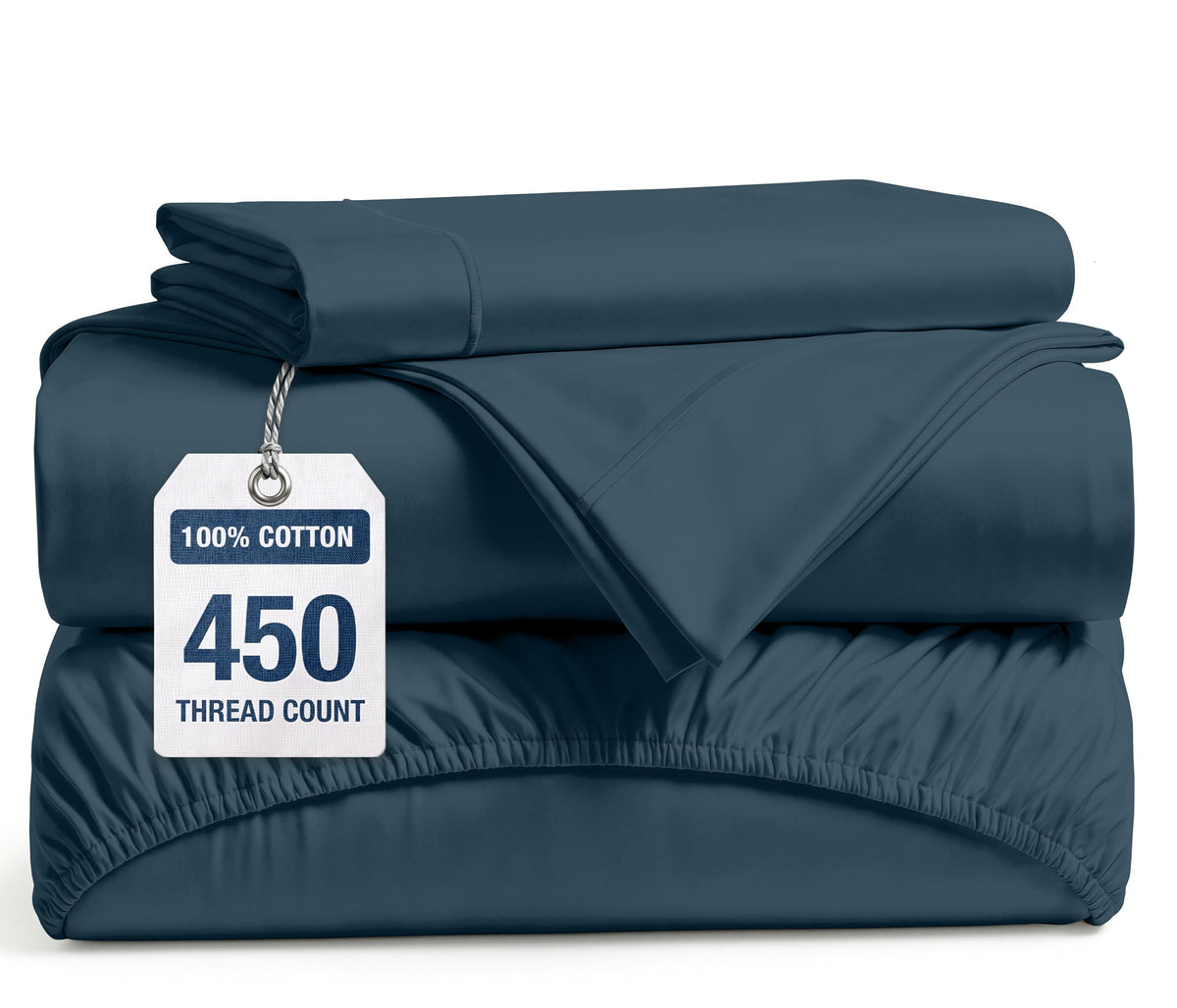 100% Cotton Sateen 500TC Sheet Set - Moonstruck