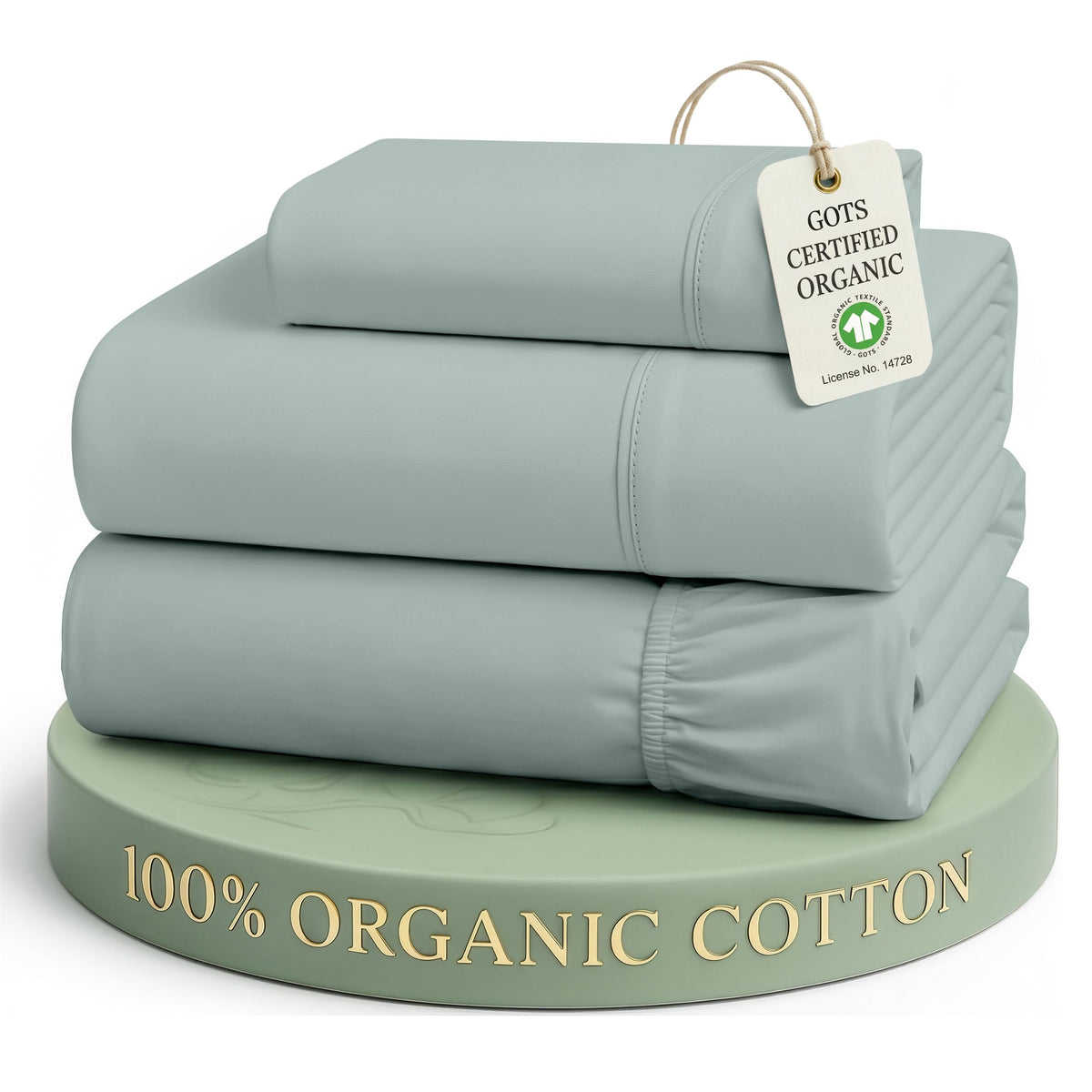 Organic Cotton Cooling Deep Pocket Sheet Set