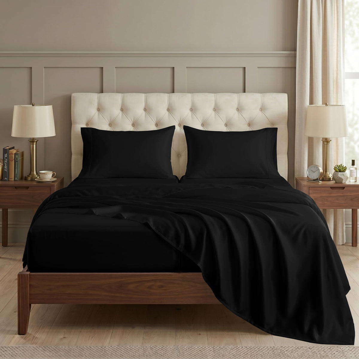 1000 Thread Count Egyptian Cotton Deep Pocket Sheet Set