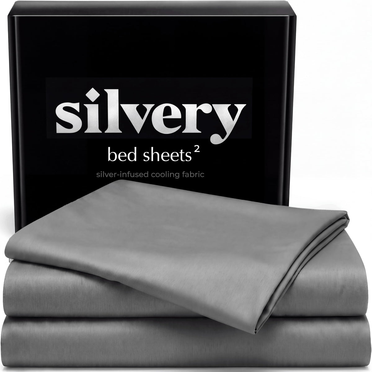 Silver-Infused Cooling Bed Sheet Set