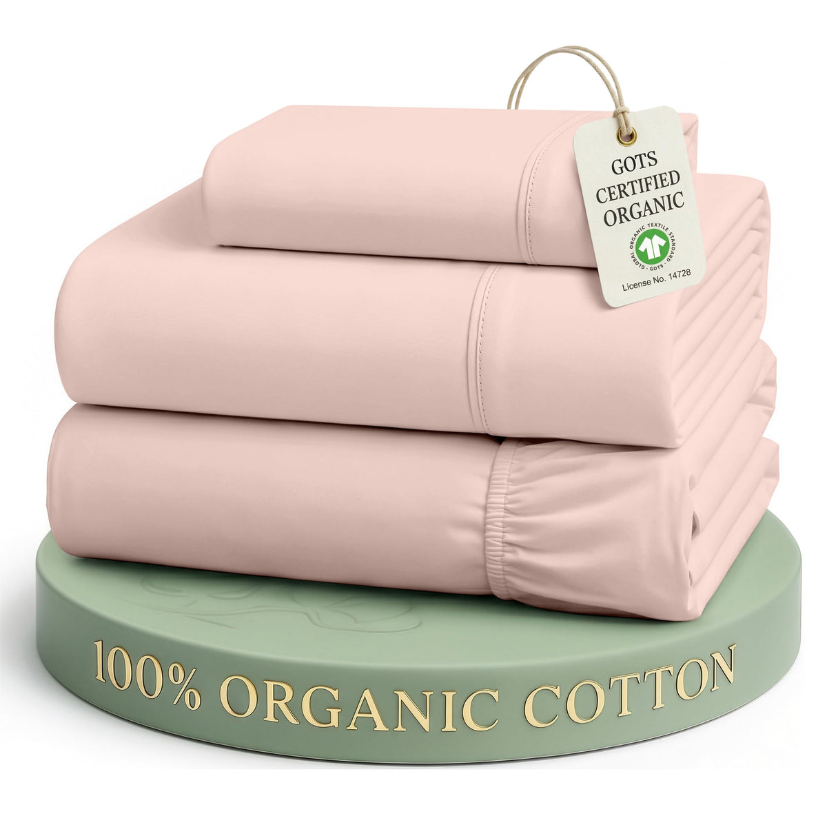 Organic Cotton Cooling Deep Pocket Sheet Set