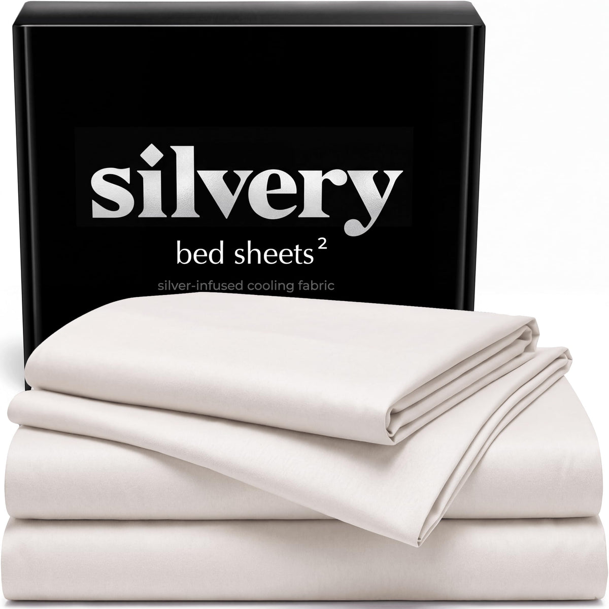 Silver-Infused Cooling Bed Sheet Set