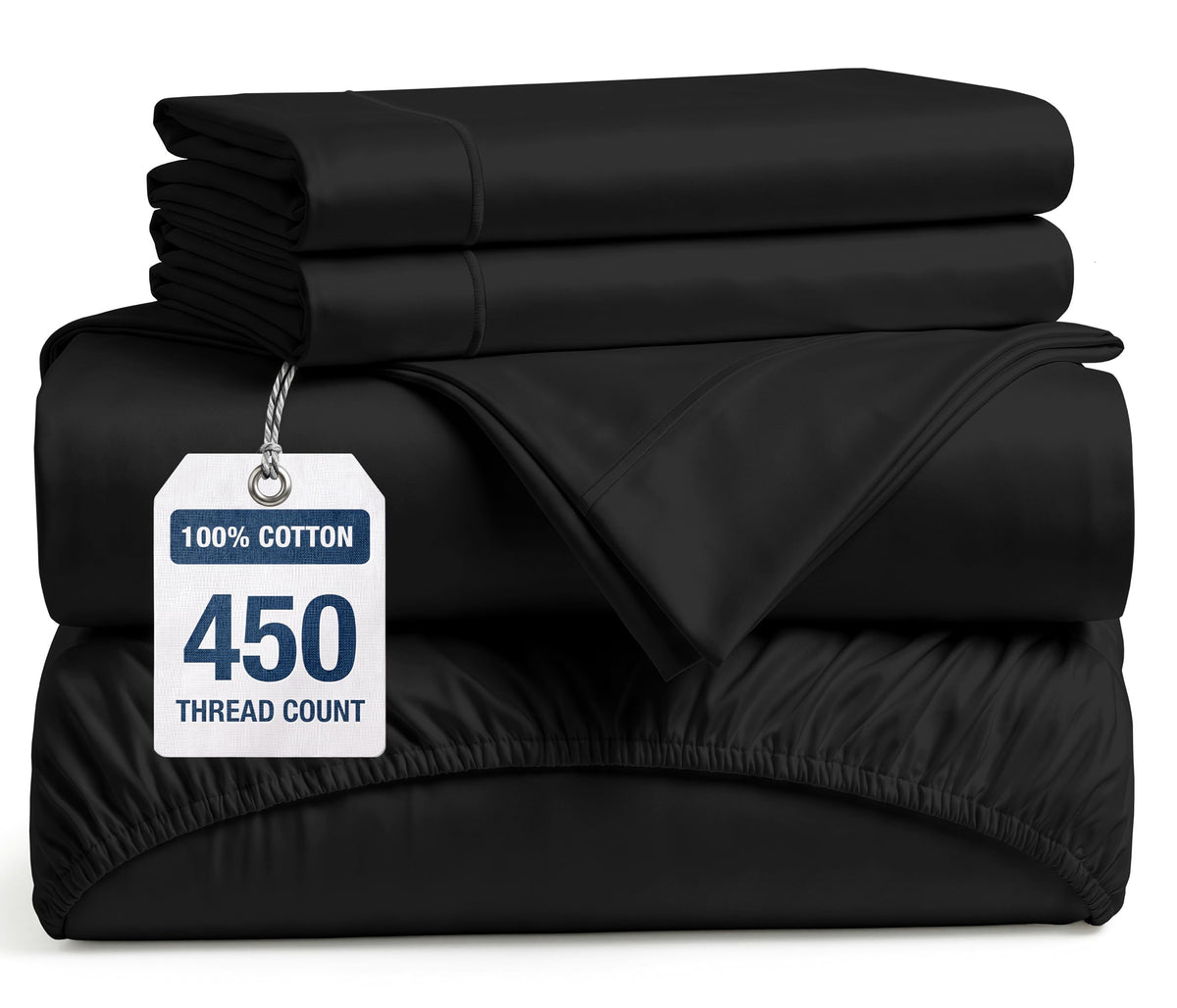 100% Cotton Sateen 500TC Sheet Set - Moonstruck