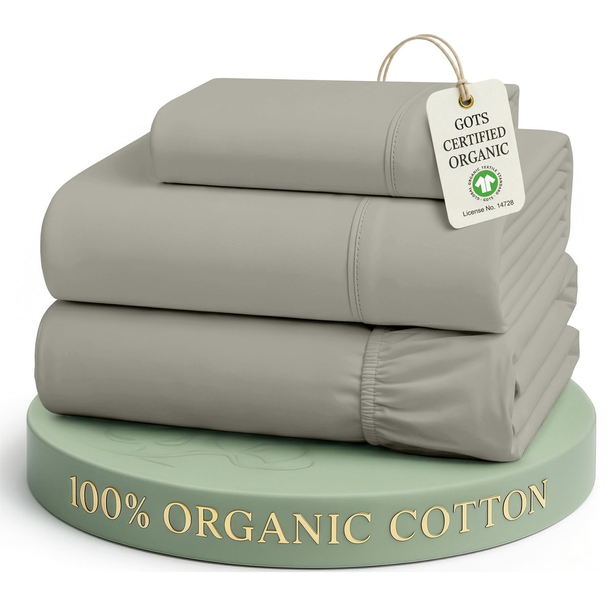 Organic Cotton Cooling Deep Pocket Sheet Set