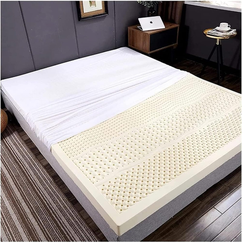 4" Natural Latex Mattress Topper 200 × 200 cm