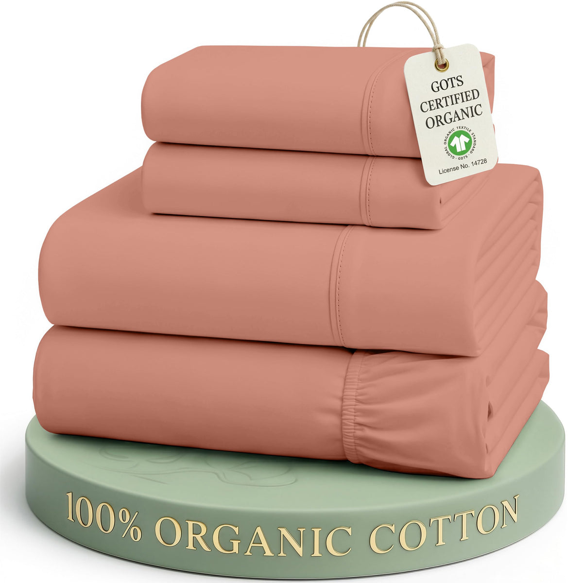 Organic Cotton Cooling Deep Pocket Sheet Set