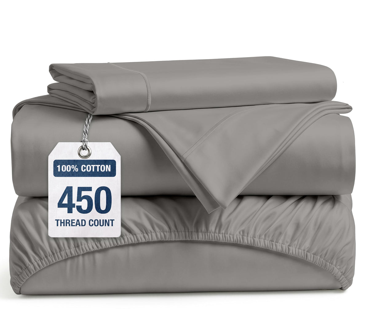 100% Cotton Sateen 500TC Sheet Set - Moonstruck