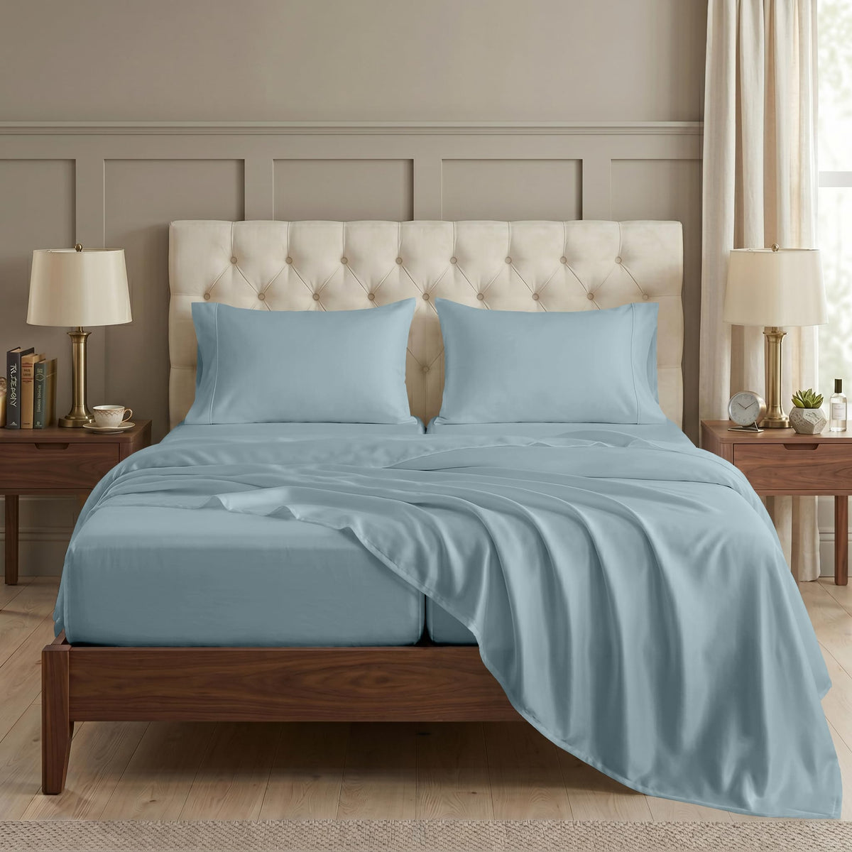 1000 Thread Count Egyptian Cotton Deep Pocket Sheet Set