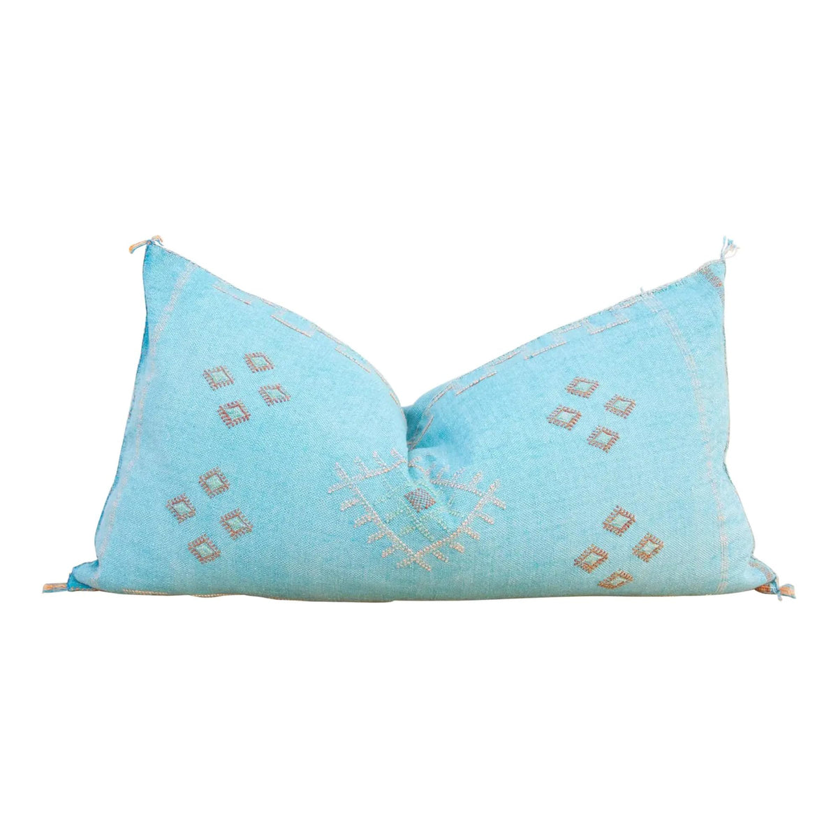 Moroccan Cactus Silk Lumbar Pillow