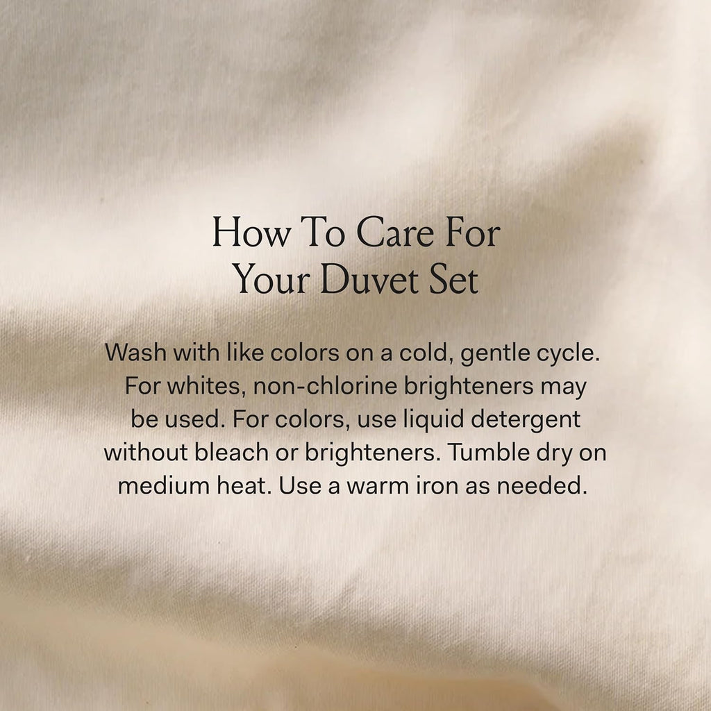 BOLL & BRANCH Signature Hemmed Duvet Set