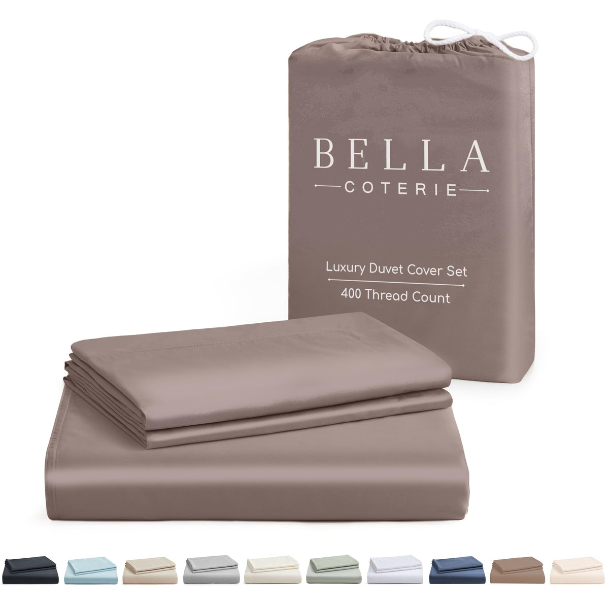 Bella Coterie | Luxury Bamboo Viscose Duvet Cover Set