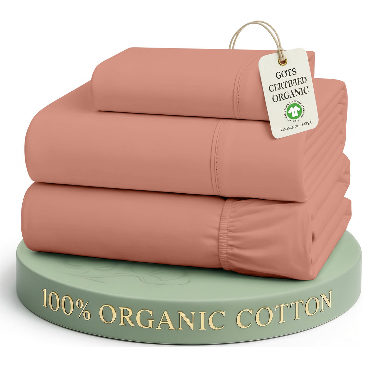 Organic Cotton Cooling Deep Pocket Sheet Set