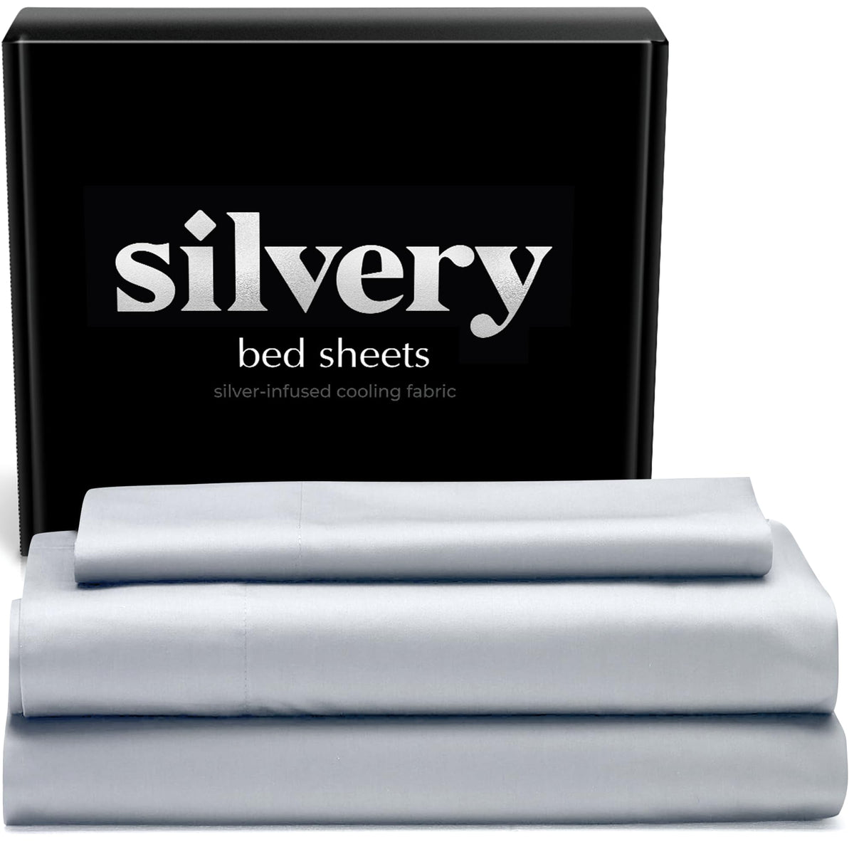 Silver-Infused Cooling Bed Sheet Set