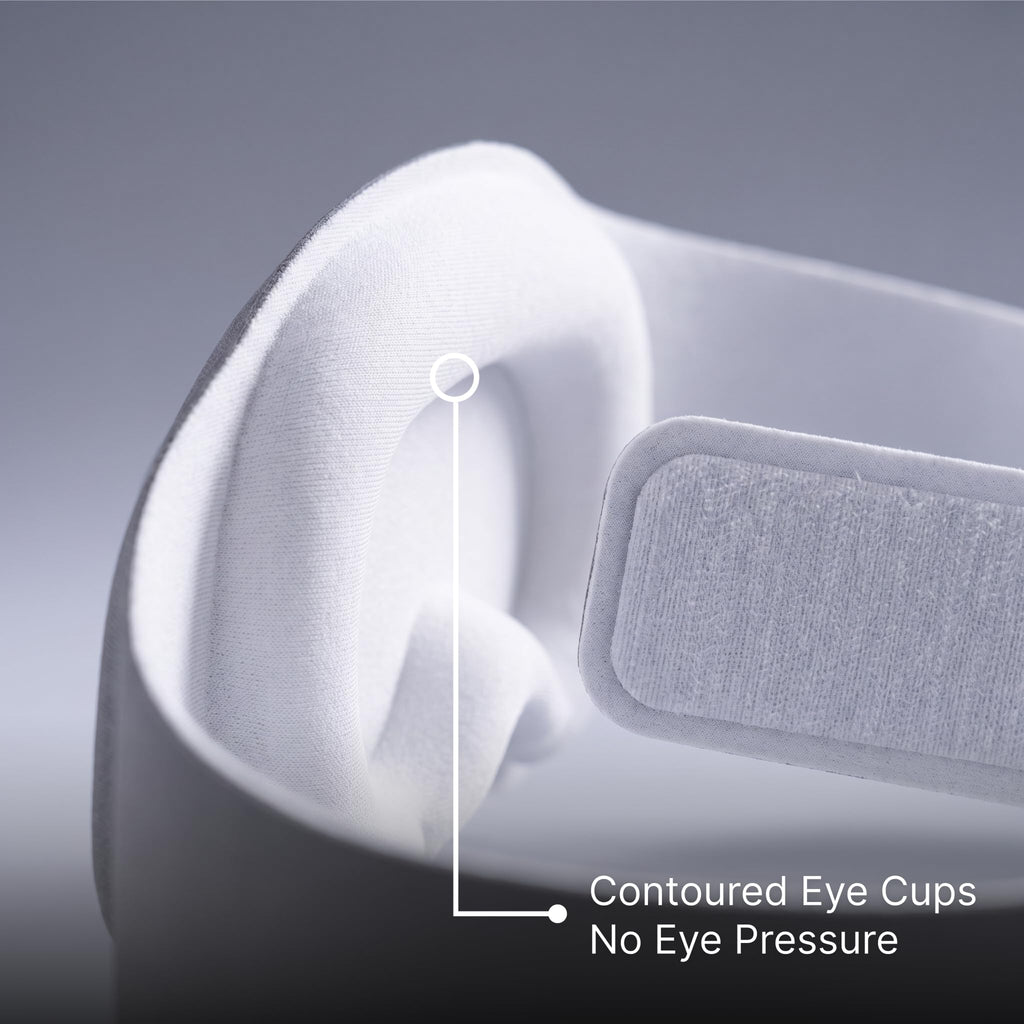 3D Contoured Weighted Sleep Mask